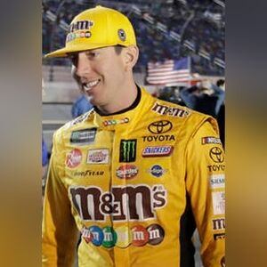 Nascar Bundle Kyle Busch M&M's Racing Jacket Snap Up Size 3XL & Racing Hood